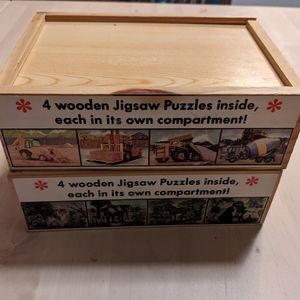 8 x Wooden Puzzles. Melissa and Doug